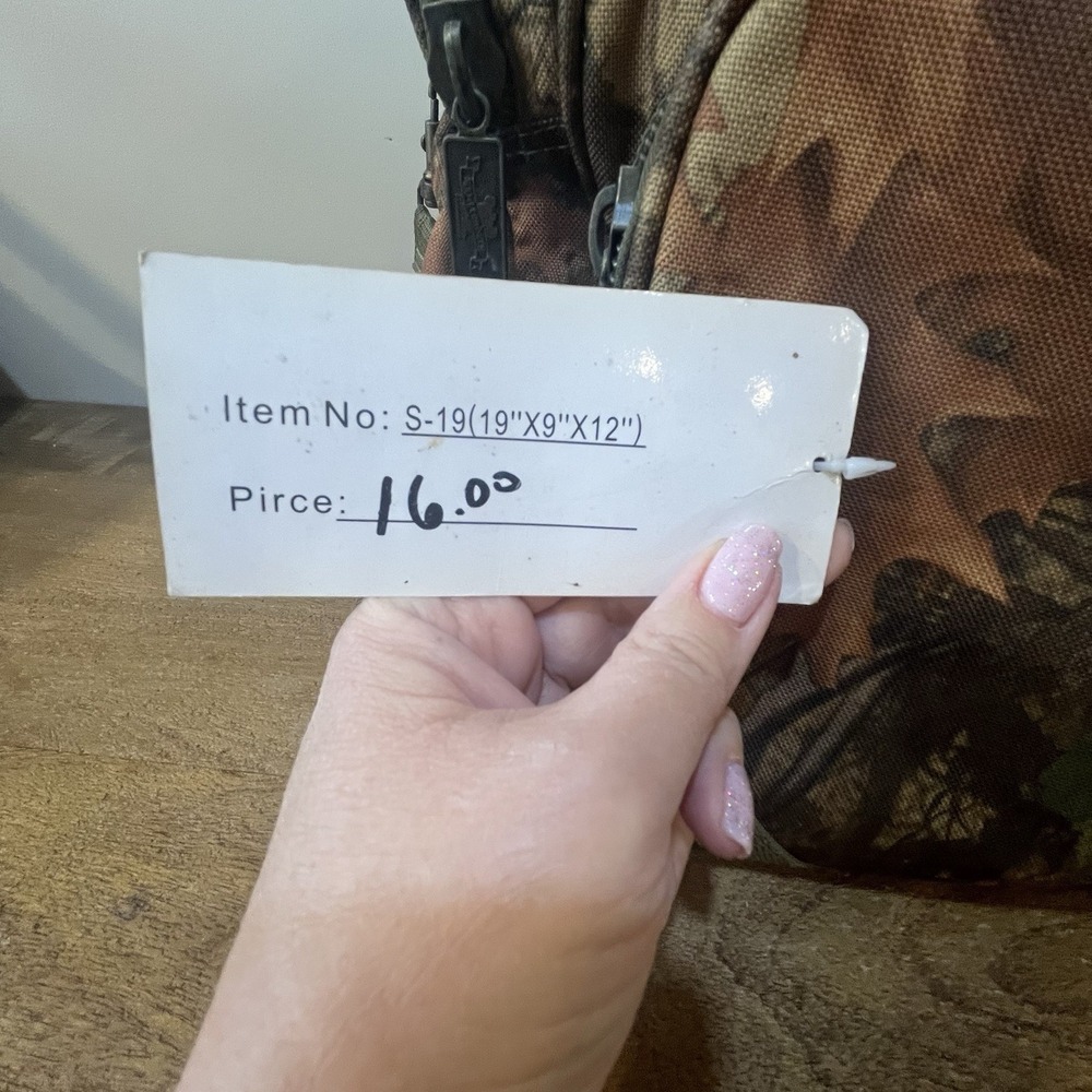 Magnum Camo 19" Hunting Fishing Range Field Gear Duffle Utility Bag Multi Pocket - Picture 6 of 16